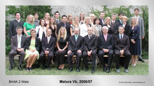Maturafoto der Vb 2006/07